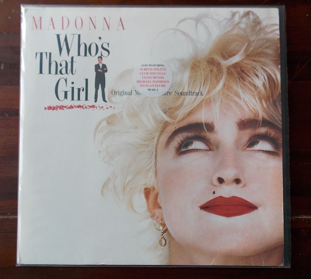 Girl soundtrack. Madonna "who's that girl". Мадонна who that girl альбом. Madonna Vinyl. Madonna who's that girl rare.